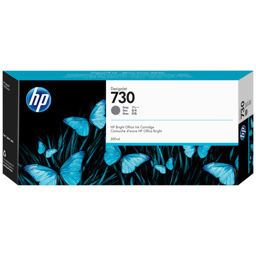 HP nº730 300-ml Gray Ink Cartridge-IR20 HP nº730 300-ml Gray Ink Cartridge