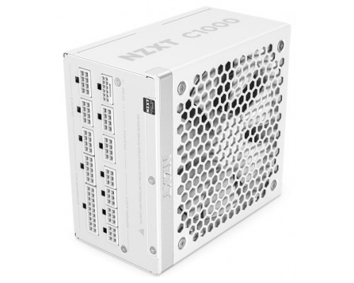 NZXT C1000 Gold unidad de fuente de alimentación 1000 W 24-pin ATX ATX Blanco (Espera 4 dias)