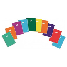 PACSA Cuaderno Basic tapa carton 80h 60g cuadricula 4x4 folio colores surtidos-IR20 PACSA Cuaderno Basic tapa carton 80h 60g cuadricula 4x4 folio colores surtidos