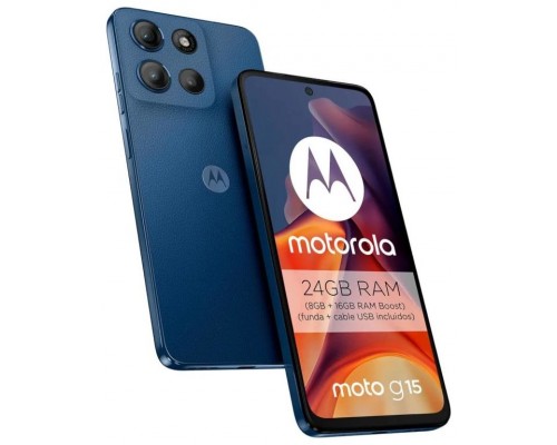 Motorola Moto G15 4G 6.7" 8Gb 512Gb Navy Peony