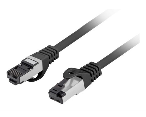 CABLE RED LANBERG LATIGUILLO CAT.8.1 S/FTP LSZH CU 3M NEGRO FLUKE PASSED