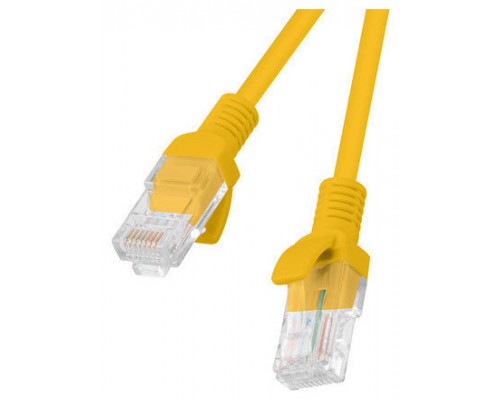 CABLE RED LANBERG LATIGUILLO CAT.6 UTP 10M NARANJA FLUKE PASSED