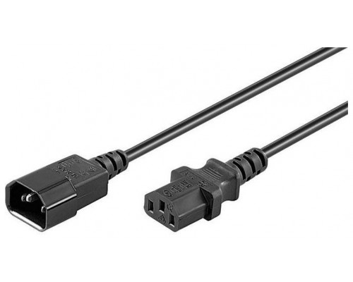 CABLE ALIMENTACIÓN CPU ALARGADOR 0.5M C13-C14