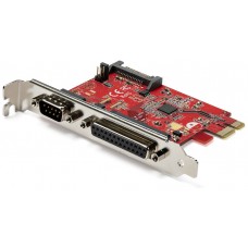 STARTECH TARJETA PCIE SERIE DB9 RS232 Y PARALELO