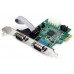 STARTECH TARJETA 2P SERIE PCI EXPRESS