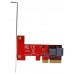 STARTECH TARJETA PCIE SFF8643 U.2 NVME