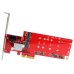 STARTECH TARJETA PCI-E 2X SSD NGFF M.2 2X SATA