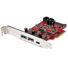 STARTECH TARJETA PCIE USB 5 PUERTOS 2A 1C 1X IDC