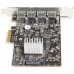 STARTECH TARJETA PCIE USB 4 PUERTOS 2 CHIPSETS