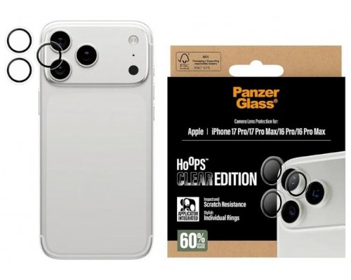 PanzerGlass Camera Prot. iPhone 16-17Pro/Max Trans