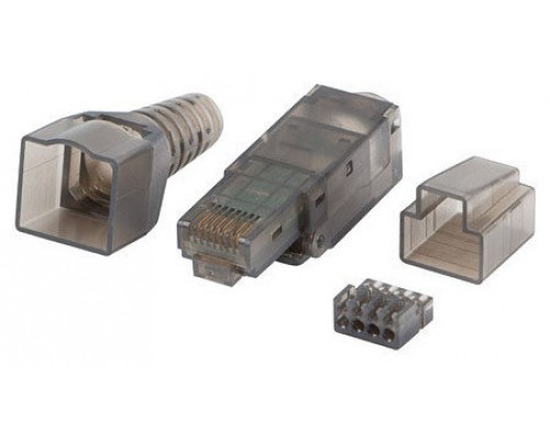 CONECTOR LANBERG RJ45 CAT.6A UTP PLUG 8P8C TOOL-LESS