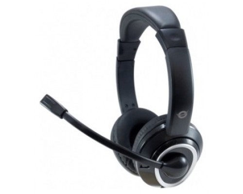 HEADSET CONCEPTRONIC POLONA USB MICROFONO FLEXIBLE