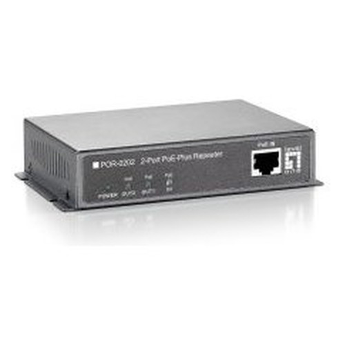 POE EXTENDER LEVEL ONE POR-0202 PoE-PLUS 2 PUERTOS-SX30 POE EXTENDER LEVEL ONE POR-0202 PoE-PLUS 2 PUERTOS