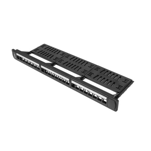 PATCH PANEL LANBERG 24 PUERTOS 1U RACK 19 ORGANIZADOR MODULOS KEYSTONE NEGRO-SX30 PATCH PANEL LANBERG 24 PUERTOS 1U RACK 19 ORGANIZADOR MODULOS KEYSTONE NEGRO