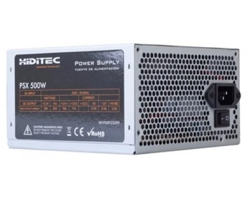 FUENTE ALIMENTACIÓN 500W HIDITEC PSX500W BULK