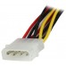 STARTECH ADAPTADOR CABLE 30CM DIVISOR MOLEX 4 PINE