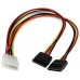 STARTECH ADAPTADOR CABLE DIVISOR ALIMENTACION LP4