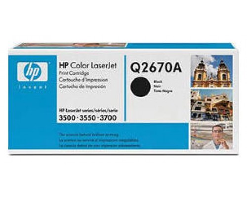 TONER HP Q2670A LJ 3500-3550-3700 NEGRO (6000PAG)