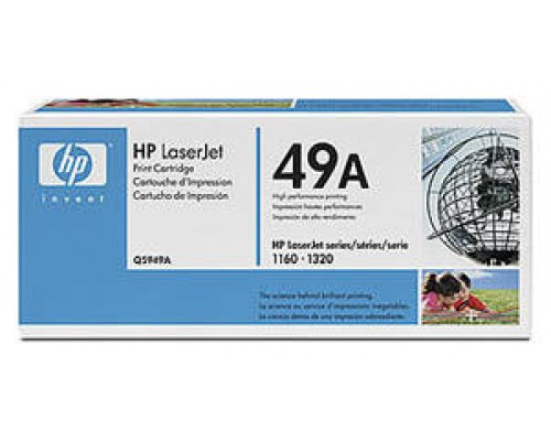 TONER HP Q5949A Nº49A NEGRO 2.500PAG