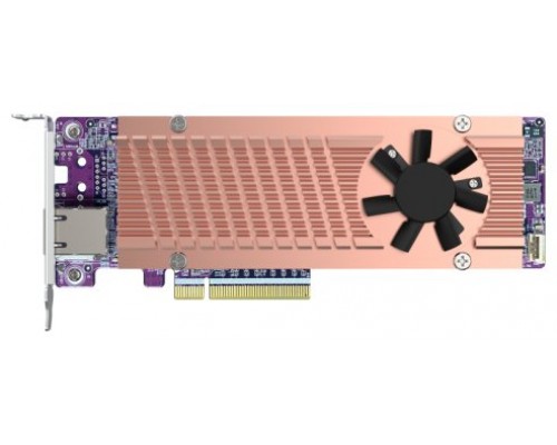 QNAP Card QM2 tarjeta y adaptador de interfaz Interno PCIe, RJ-45 (Espera 4 dias)