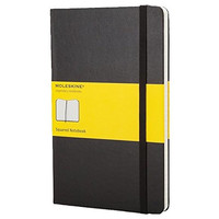 LIBRETA CLASICA TAPA DURA NEGRA L (13X21CM) CUADRICULADA MOLESKINE QP061 (Espera 4 dias)-SX20 LIBRETA CLASICA TAPA DURA NEGRA L (13X21CM) CUADRICULADA MOLESKINE QP061 (Espera 4 dias)