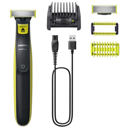 AFEITADORA CARA Y CUERPO PHILIPS ON BLADE 360&ordm; QP2824/20 WET ADN DRY CARGA USB