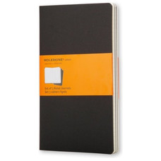 MOLESKINE Paq.3 libretas Cahier L rayas negro-IR20 MOLESKINE Paq.3 libretas Cahier L rayas negro