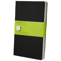 SET DE 3 LIBRETAS CAHIER NEGRAS L (13X21CM) LISAS MOLESKINE QP318 (Espera 4 dias)-SX20 SET DE 3 LIBRETAS CAHIER NEGRAS L (13X21CM) LISAS MOLESKINE QP318 (Espera 4 dias)