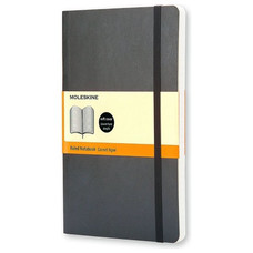 LIBRETA CLASICA TAPA BLANDA NEGRA L (13X21CM) RAYADA MOLESKINE QP616 (Espera 4 dias)-SX20 LIBRETA CLASICA TAPA BLANDA NEGRA L (13X21CM) RAYADA MOLESKINE QP616 (Espera 4 dias)