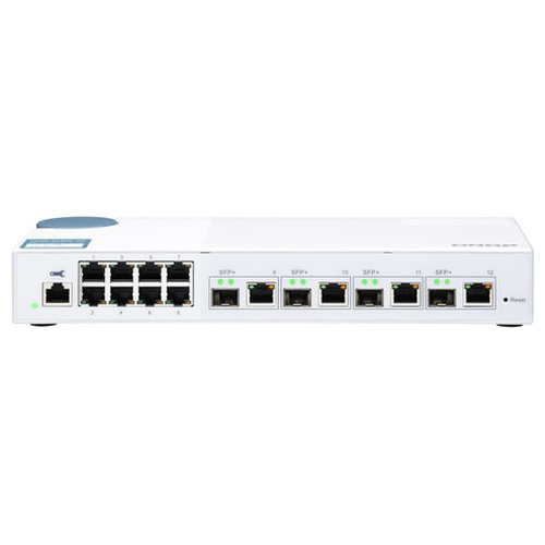 QNAP QSW-M408-4C Switch L2 4x10GbE 8xGbE-IA25 QNAP QSW-M408-4C Switch L2 4x10GbE 8xGbE
