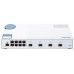 QNAP QSW-M408S switch Gestionado L2 Gigabit Ethernet (10/100/1000) Blanco (Espera 4 dias)