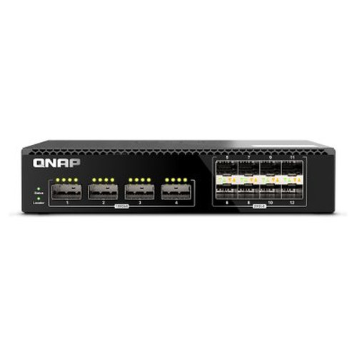 QNAP QSW-M7308R-4X Switch 4x100GbE 8x25GbE-IA25 QNAP QSW-M7308R-4X Switch 4x100GbE 8x25GbE