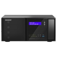 QNAP QVP-41B-8G-P Grabadore de vídeo en red (NVR) Negro (Espera 4 dias)