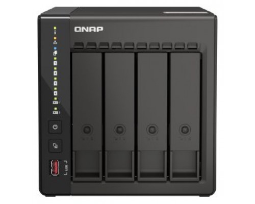 QNAP QVP-41C servidor de almacenamiento NAS Torre Intel® Celeron® J6412 8 GB DDR4 0 TB Negro (Espera 4 dias)
