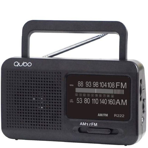 RADIO QUBO R-222 BK