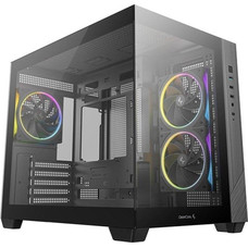 CAJA ATX SEMITORRE DEEPCOOL CG330 3F CRISTAL TEMP