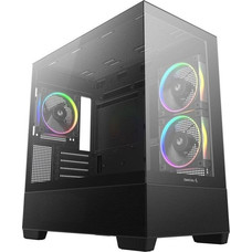 CAJA ATX SEMITORRE DEEPCOOL CG380 3F CRISTAL TEMP