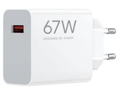 CARGADOR XIAOMI 67W HYPC USBA