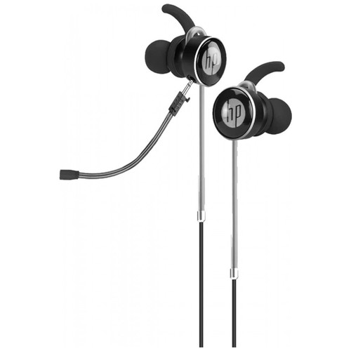 HP Auricular con cable y doble micr&oacute;fono tipo jack 3,5mm (acodada)