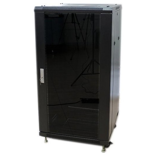 PEPEGREEN ARMARIO RACK 19" 22U 60X100 PUERTA DELANTERA CRISTAL Y PUERTA TRASERA METALICA-SX30 PEPEGREEN ARMARIO RACK 19" 22U 60X100 PUERTA DELANTERA CRISTAL Y PUERTA TRASERA METALICA