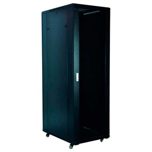 PEPEGREEN ARMARIO RACK 19" 42U 80X100 PUERTA DELANTERA CRISTAL Y DOBLE PUERTA TRASERA METALICA