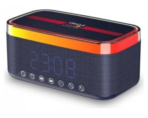 Red Bull Altavoz Radio Despertador Cargador 12W