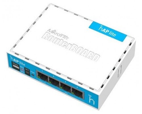 MikroTik RB941-2nD hAP Lite 4x10/100 2.4GHz L4