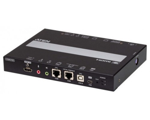 ATEN Conmutador KVM sobre IP 4K HDMI de 1 puerto con acceso compartido local/remoto (Espera 4 dias)