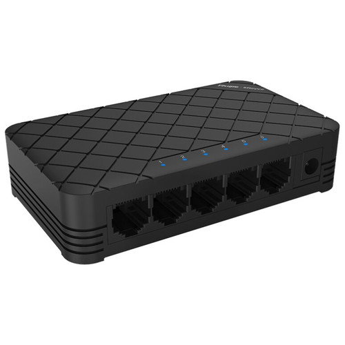 Ruijie Switch 5×10/100 Mbps RJ45 Desktop Plastic-IA30 Ruijie Switch 5×10/100 Mbps RJ45 Desktop Plastic