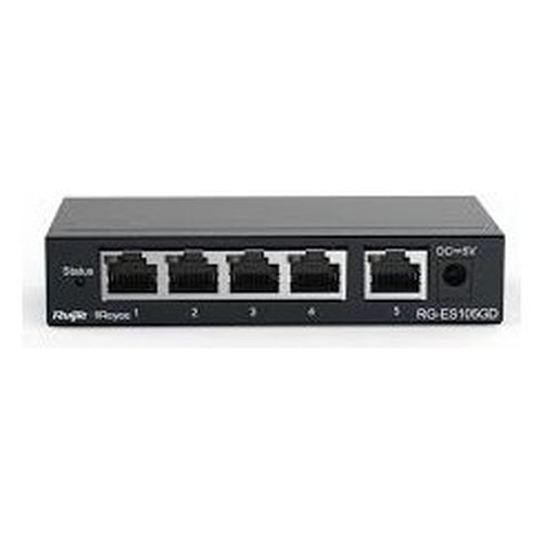 Reyee RG-ES105GD Switch 5xGb RJ45 Steel Case-IA30 Reyee RG-ES105GD Switch 5xGb RJ45 Steel Case