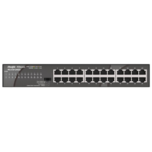 SWITCH RUIJIE REYEE RG-ES124GD GIGALAN 24p-SX30 SWITCH RUIJIE REYEE RG-ES124GD GIGALAN 24p