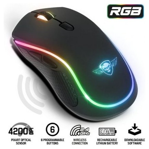 Spirit of Gamer Raton Inalambrico Pro M9 Rgb-IA30 Spirit of Gamer Raton Inalambrico Pro M9 Rgb