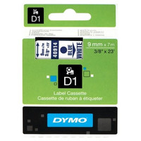 DYMO Cinta LM D1 9mmx7m Azul/blanco-IR25 DYMO Cinta LM D1 9mmx7m Azul/blanco