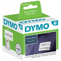 DYMO Etiqueta LW env&iacute;o 101x54mm, 1 rollo etiquetas (220) Papel blanco